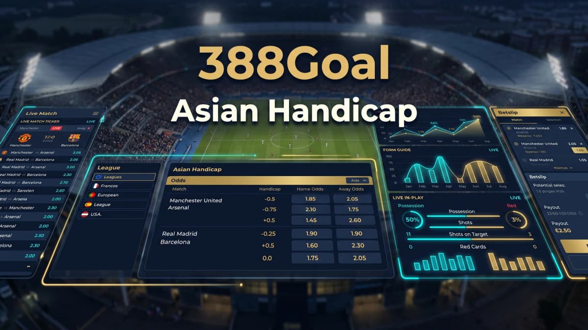 ราคาน้ำ Asian Handicap คืออะไร — วิธีอ่านราคาน้ำบอลออนไลน์แบบมืออาชีพ